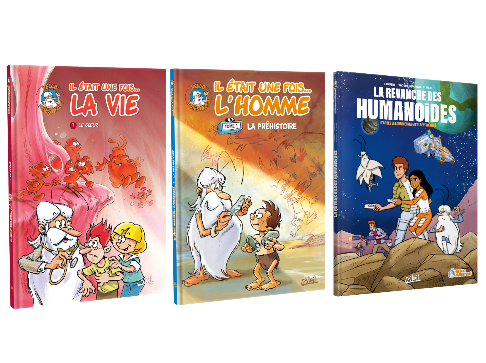 visuels BDs Il était une fois Soleil