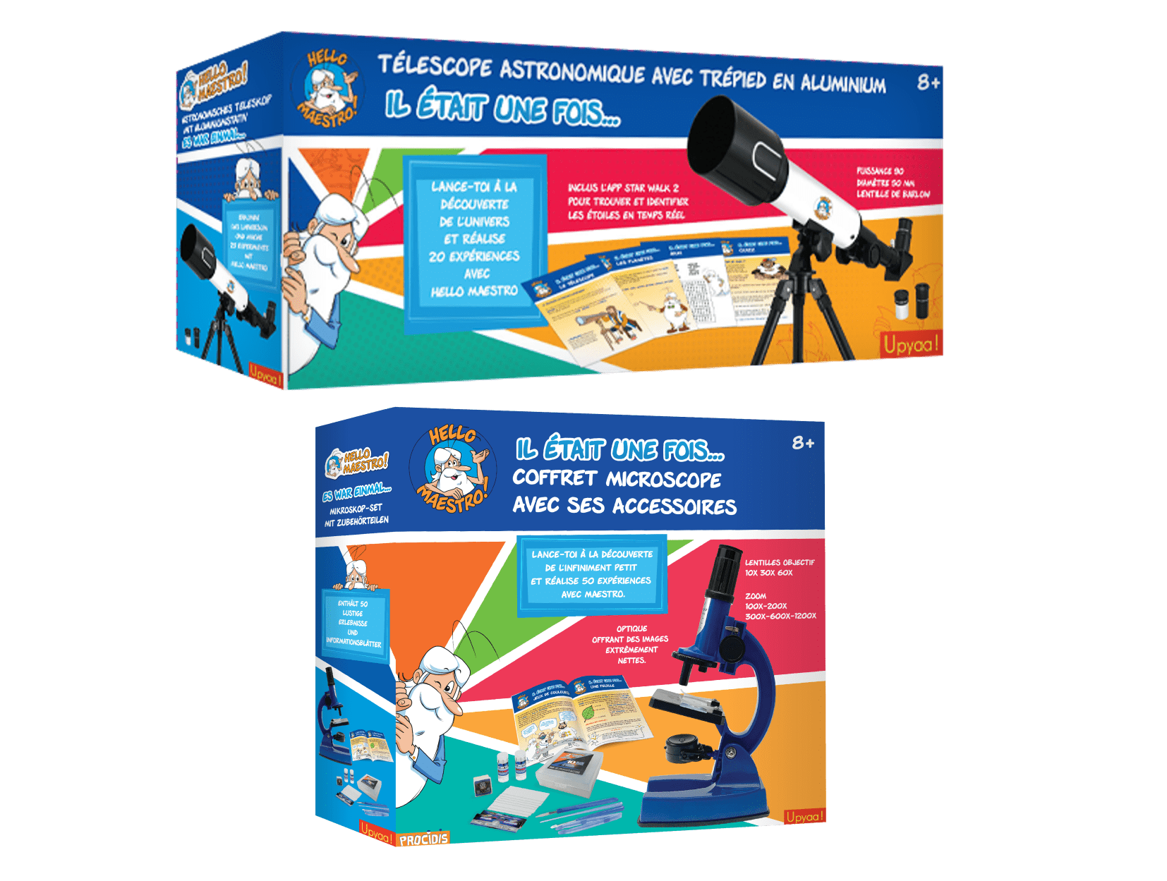 Microscope et Télescope Hello Maestro